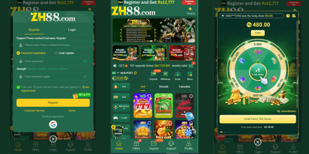 ZH88 Game Download APK: Real Earning Engaging App in Pakistan for 2025 3 ZH88 Game