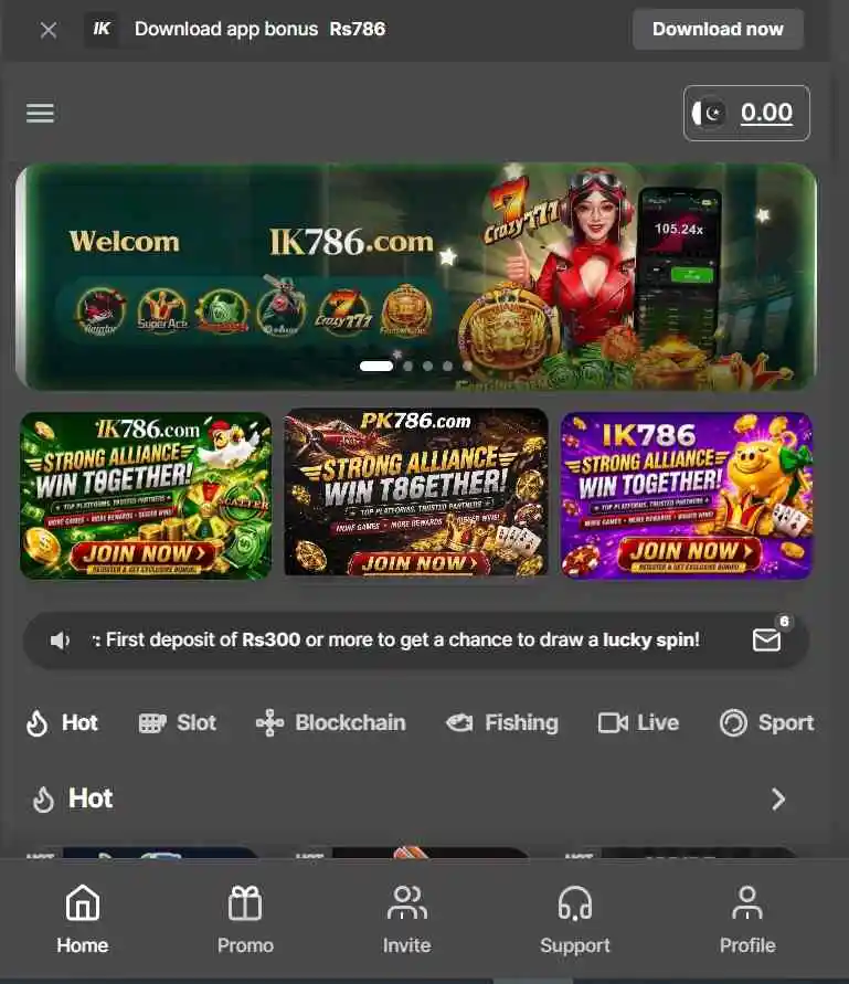 IK786 Game Download (latest earning App) for free 2 IK786 Game