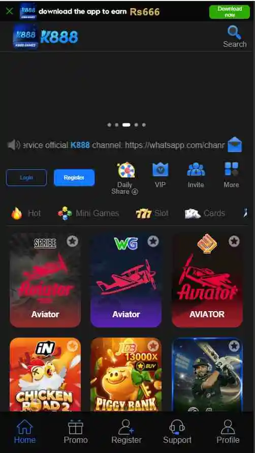 K888 Game Download (latest earning App) for free 2 K888 Game