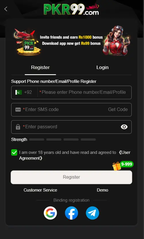 PKR99 Game Download ( Latest Earning App) For Free 3 PKR99 Game