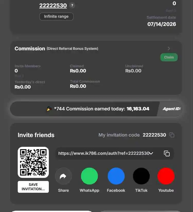 IK786 Game Download (latest earning App) for free 3 IK786 Game